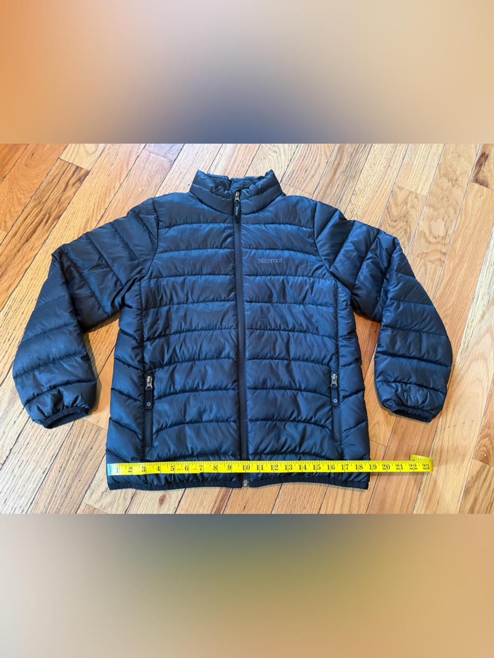 Marmot Youth Boys Size XL Black 600-Fill Down Quilted Puffer Jacket - Picture 16 of 16
